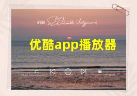 优酷app播放器