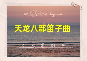 天龙八部笛子曲