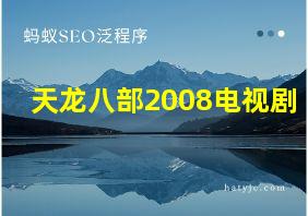 天龙八部2008电视剧