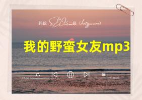 我的野蛮女友mp3