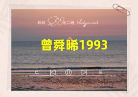 曾舜晞1993