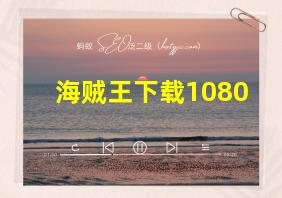 海贼王下载1080