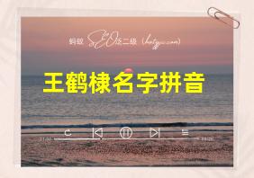 王鹤棣名字拼音