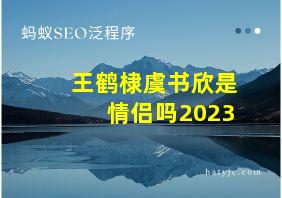 王鹤棣虞书欣是情侣吗2023