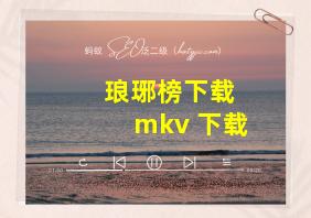 琅琊榜下载 mkv 下载