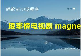 琅琊榜电视剧 magnet