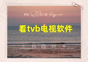 看tvb电视软件