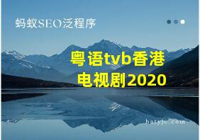 粤语tvb香港电视剧2020