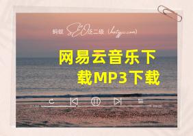 网易云音乐下载MP3下载