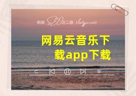 网易云音乐下载app下载