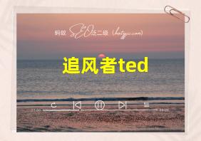 追风者ted