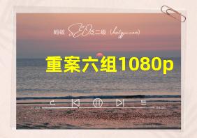 重案六组1080p