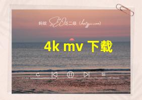 4k mv 下载