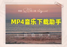 MP4音乐下载助手