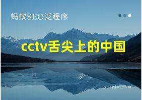 cctv舌尖上的中国