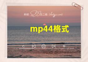 mp44格式