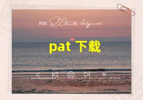 pat 下载