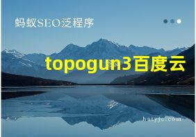 topogun3百度云