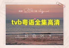 tvb粤语全集高清