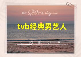 tvb经典男艺人