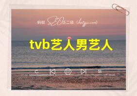 tvb艺人男艺人