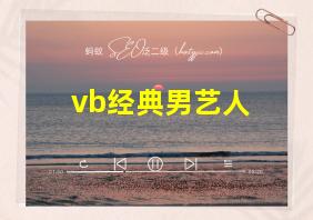 vb经典男艺人