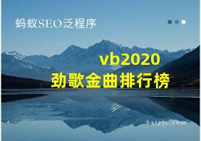 vb2020劲歌金曲排行榜